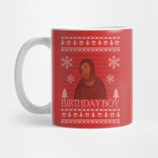 BIRTHDAY BOY JESUS Ugly Sweater Mug